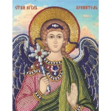 Набор для вышивания бисером "Ангел Хранитель" (Икона)